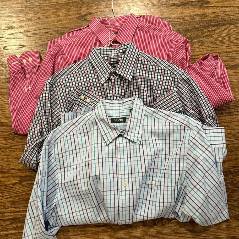 Orvis Dress Shirts Classic Style